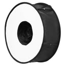18"/45Cm Photo Ring Speedlight Softbox Round Diffuser For Speedlite Flash Li Hn
