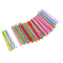 100pcs 7cm Multicolor Plastic Sewing Threading Darning Needles Cross Stitch