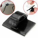 20X Cable Clips Self Adhesive Cord Management Black Wire Holder Organizer Clamp