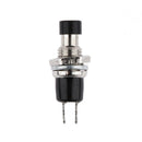 10x Pushbutton Switches Switches Release Off Black