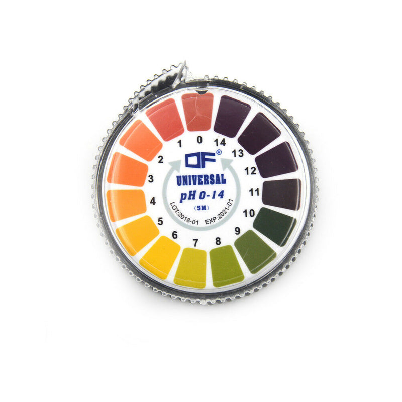 Portable 5m 0-14 PH Alkaline Acid Indicator Paper Water Urine Saliva Litmus T BX