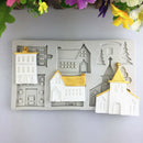 Christmas Gingerbread House Silicone Mold Cake Decorating Tools Xmas Sugarcr-OZ