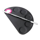 Pro Makeup/Nail Art Pigment Mixing Color Foundation Palette With Spatula Kit