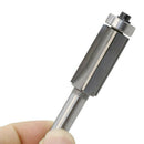 8mm Shank 4 Teeth Straight Extra Long Flush Trim Router Bit Woodworking Cutter