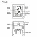 Digital Hygrometer Indoor Thermometer Humidity Gauge With Jumbo Touchscreen Q9G8