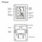 Digital Hygrometer Indoor Thermometer Humidity Gauge With Jumbo Touchscreen Q9G8