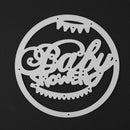 Round Letter Baby Cutting Dies Stencils Scrapbook Embossing DIY Craft Album Card