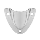 10x Polished Boat Stainless Steel Clamshell Vent/Wire Cover Clam Shell Vent