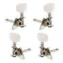 4 Pcs Sealed Gear Ukulele String Tuning Pegs Keys For Ukulele Uke Guitar
