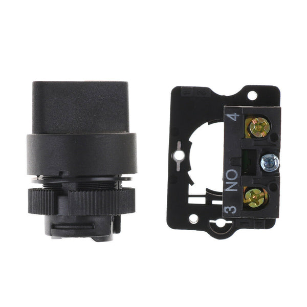 On/Off 2Position Rotary Select Selector Switch 1 NO 10A 600V AC XB2-ED21 EJ21 Bj