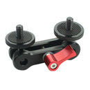 1/4"Clamp Double BallHead Articulating Magic Arm Adapter for Camera LCD Monitor