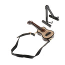 Handcrafts 1/12 Wooden Guitar with Stand and Storage Box Gift, Musical