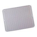 Silicone Dish Drying Mat Non-Slip Placemat Tableware Silicone Drain Pad Ins