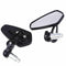 2 Pcs Motorcycle Rear View Handle Bar End Side Rearview Mirrors 7/8