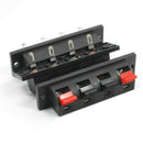 Single Row 4 Pin 4 Position Speaker Terminal Board Connectors 5 Pcs P6G7