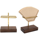 New Copper Coffee Filter Shelf V60 Coffee Filter Stand Wooden Base Best Sel