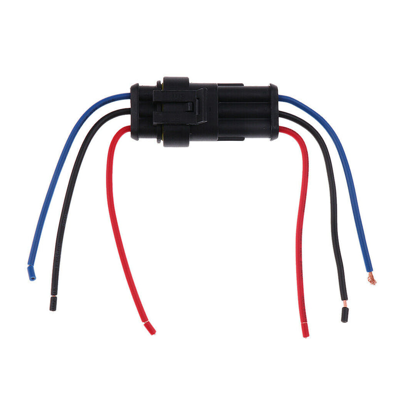 3 Pin Wire Car Connector Plug Male Female Harness