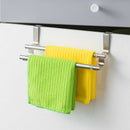 Kitchen Towel Holder Extendable Bathroom Towel Bar Stainless Steel Storage  V7P8