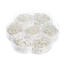 2900 x Mixed Jump Rings link loop Open Jump Ring for DIY Jewelry Findings