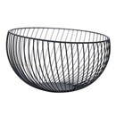 Fruit Basket Candy Cookie Snack Bowl Kitchen Vegetable Food Holder-Black