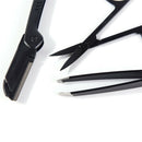 3Pcs Professional Stainless Steel Eyebrow Cutter Eyebrow Scissors Eyebrow KniME