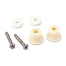 2pcs ABS Plastic Guitar Strap Locks With Screws For Acoustic Electric Guitar