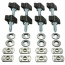 1 Set Universal Hard Top Quick Removal Nut Screws Washers For Jeep /Wrangle