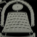 Metal Steel Cutting Dies Stencil Easter egg basket Decor Scrapbooking Die cut BX