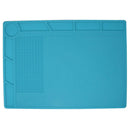 35Cm X 25Cm Watch Repair Work Pad Heat-Resistant Non-Slip Mat Watch Tool fo L9A4