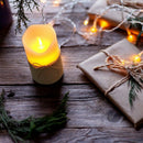 Flameless Candles, Led Battery Operated Candles Real Wax Flickering Moving