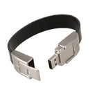 USB 2.0 Bracelet Leather Memory Stick Flash Pen Drive Storage U Disk Gift,  W3E9