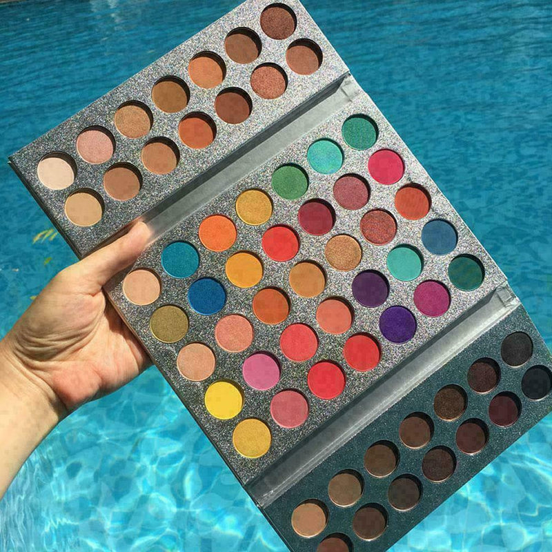 63Colors Long-lasting Natural Matte Eye Shadow Waterproof Makeup Palette G1F0