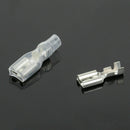 120 x 2.8mm 4.8mm 6.3mm Crimp Insulating Terminal Female Spade Connector Sleeves