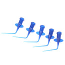 Dental disposable syringe tip dental irrigation tips 50pcs bag blueâ„–[