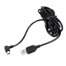 2 X 3.5m USB MINI 5Pin Right Angle Male to USB 2.0 A Male Plug Cable Lead