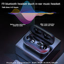 F9 TWS Bluetooth 5.0 In Ear Earphones Mini Wireless Stereo Earbuds with Mic A