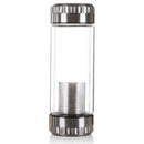 300Ml Business Type Water Bottle Glass Bottle With Stainless Steel Tea Infu