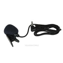 3.3FT Braided Wire Lavalier Lapel Tie Clip-On Microphone Mono 3.5mm Mic hv2n