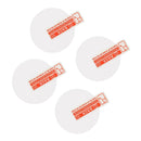 4 Pieces Universal 9H 3.5mm Round Dial Watch Tempered Glass Screen Protector