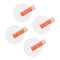 4 Pieces Universal 9H 3.5mm Round Dial Watch Tempered Glass Screen Protector