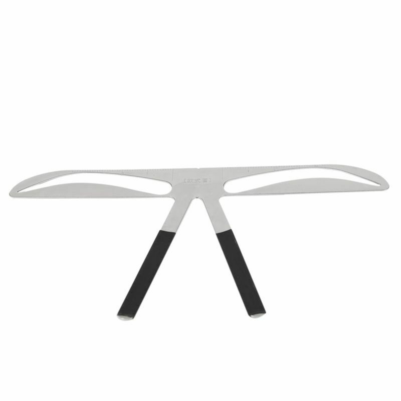 Eyebrow Stencil Ruler for Eyebrows Enhancer Permanent Tattoo Eye Brow Tools M6L4