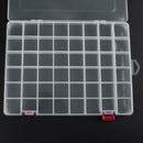 48-Compartment Transparent PP Plastic Fishing Lure Storage Box Container