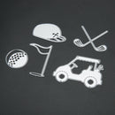 Golf Metal DIY Cutting Dies Stencil Paper Card Scrapbook Embossing Craft