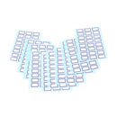 Self Adhesive Sticky White Label Writable Name Stickers Blank Note Label SELJ