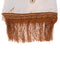 Universal Upright Piano Dustproof Top Cover Cloth with Tassel Decor for Standard