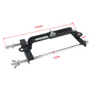 Black Adjustable Battery Holder Stabilizer Holding Bracket Hold Down Kit for Car