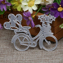 DIY Lovely Bike Bicycle Metal Cutting Dies Stencil For Scrapbooking Paper