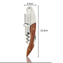 3 in 1 Wine Bottle Opener Rosewood Handle Professional Corkscrew Foil Cutter