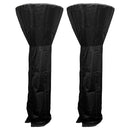 2 x Heavy Duty Waterproof Garden Patio Heater Cover Outside Furniture Protector