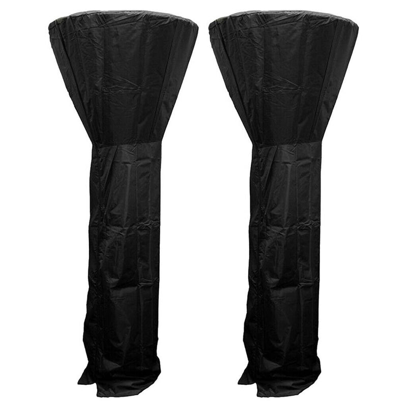 2 x Heavy Duty Waterproof Garden Patio Heater Cover Outside Furniture Protector